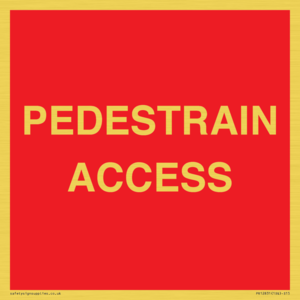 PEDESTRAIN ACCESS